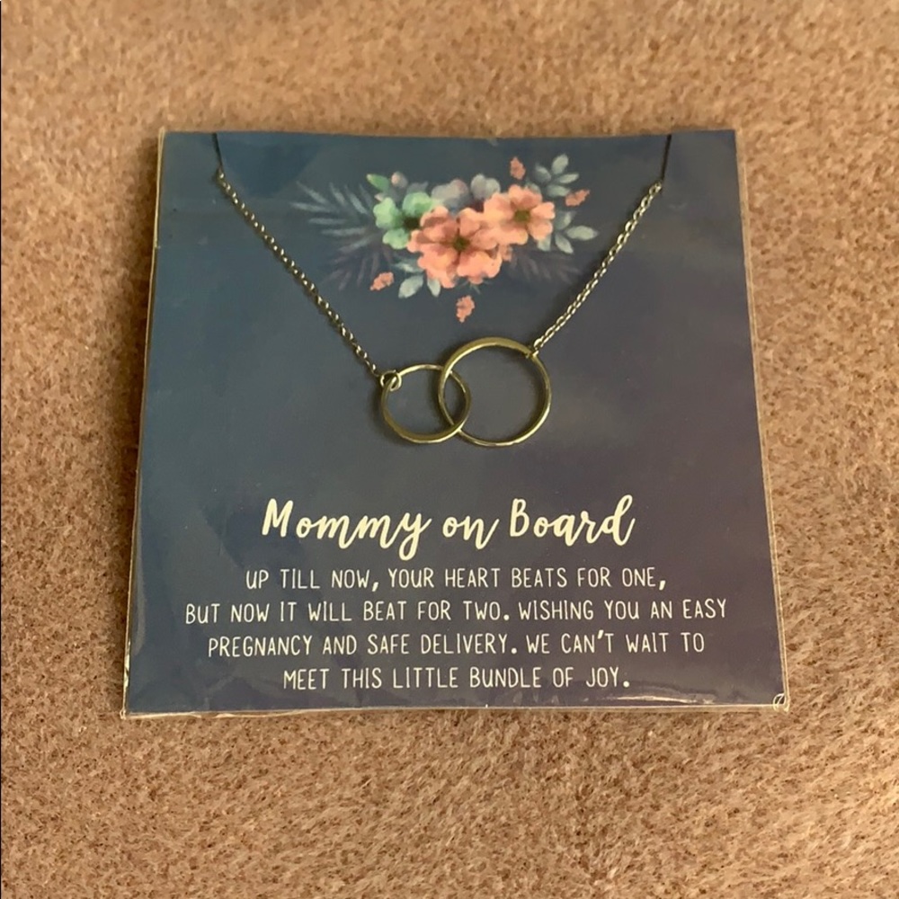 Mommy On Board Necklace